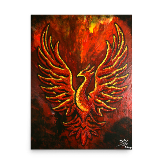 Phoenix Rising - Fine Art Print